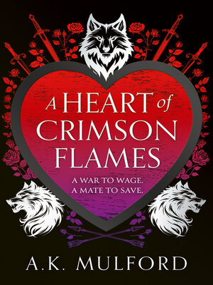 cover image of A Heart of Crimson Flames